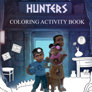 The Rumble Hunters Coloring Activity Book